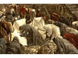 The Stone of Anointing - the anointing of the body of Jesus, from The Life of Jesus Christ by J.J.Tissot, 1899